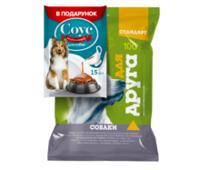 Корм Для Друга Для Собак Стандарт + Соус 100 г. 22316 (продається тільки упаковкою по 15 шт)