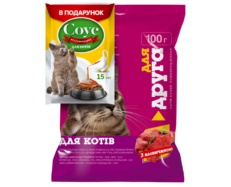 Корм Для Друга Для Котів Зі Смаком Яловичини + Соус 100 г. 18332 (продається тільки упаковкою по 15 шт)