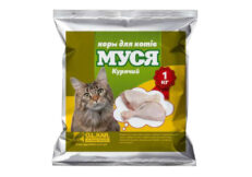 Корм коти МУСЯ 1кг зі смаком курки (29609)