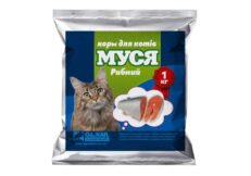 Корм коти МУСЯ 1кг зі смаком риби (29611)